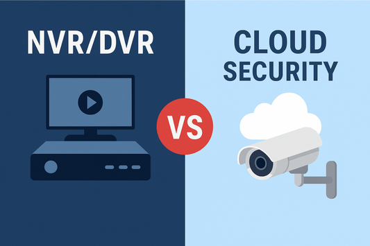 NVR/DVR System vs cloud security system