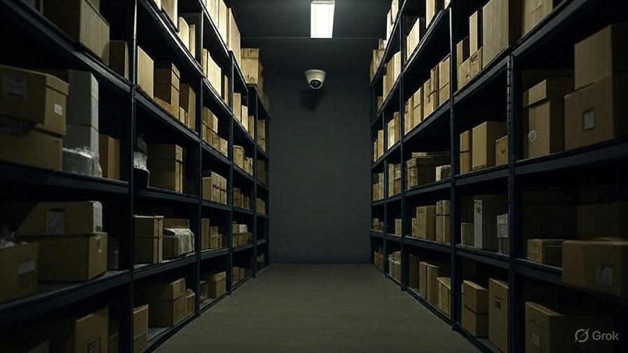 warehouse and retail store cctv blind spot