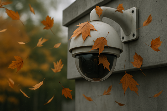 Surveillance failure caused by autumn foliage