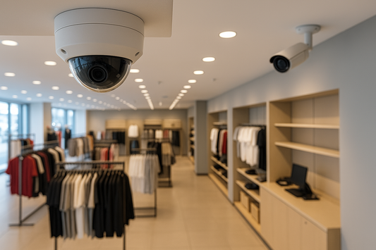 Retail store with mixed old/new cameras
