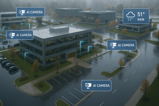AI surveillance adapting to changing conditions across enterprise site
