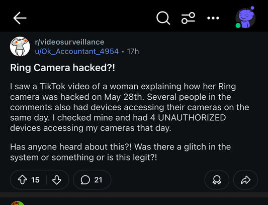 Your Ring camera may have been accessed — and you may not even know it.