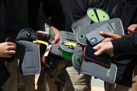 school phone pouches