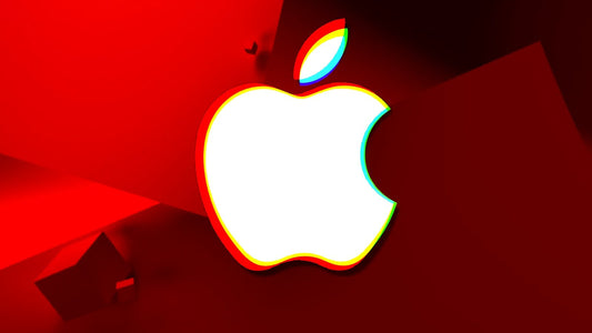 Apple Logo under attack