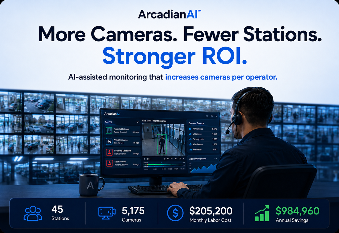 The New ROI Formula for RVM and SOC: Why Cameras per Operator Matters More Than Cheap Labor