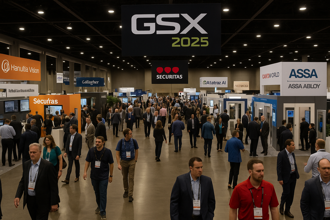 Global Security Exchange 2025 exhibit hall in New Orleans
