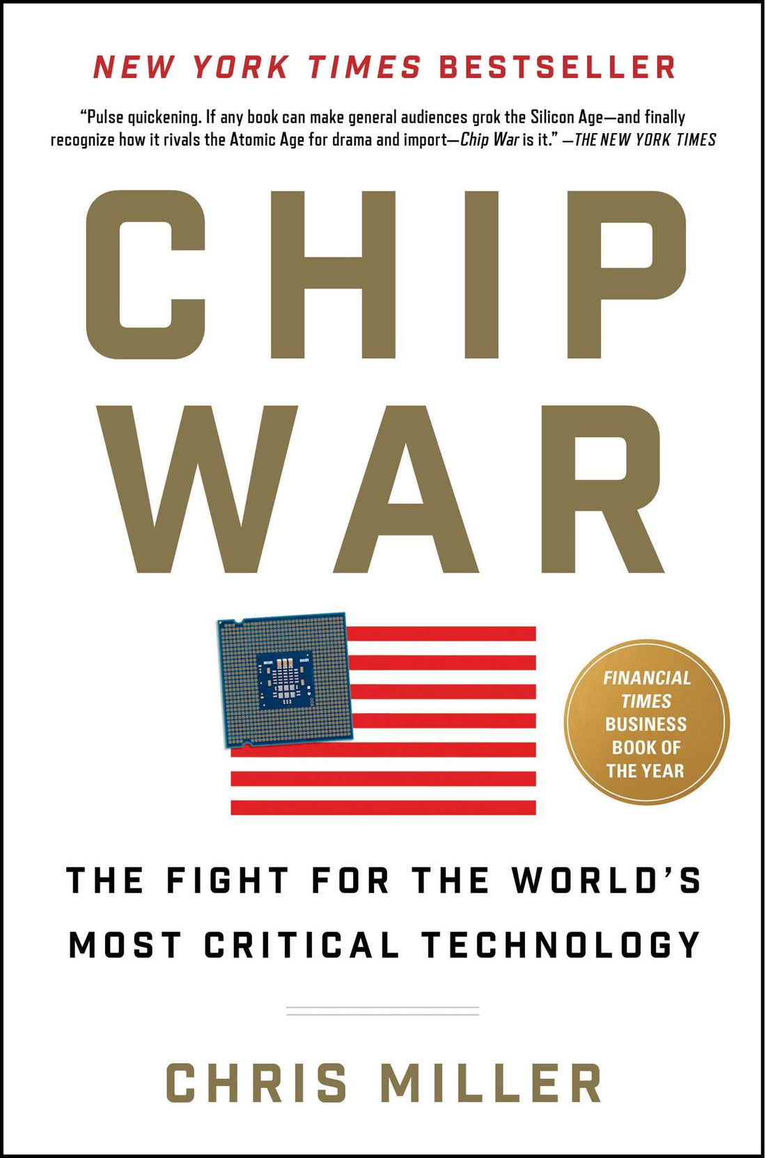 Chip War text book by Chris Miller