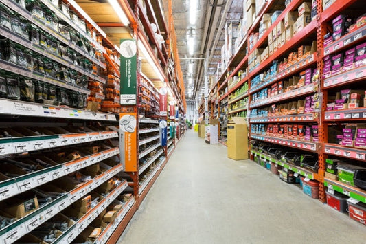 Home Depot Isle - Retail Store Shop Lifting 