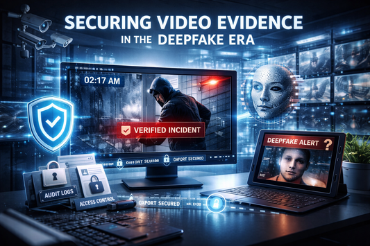 Modern SOC operator reviewing a calm, verified incident queue at night in a clean control-room setting