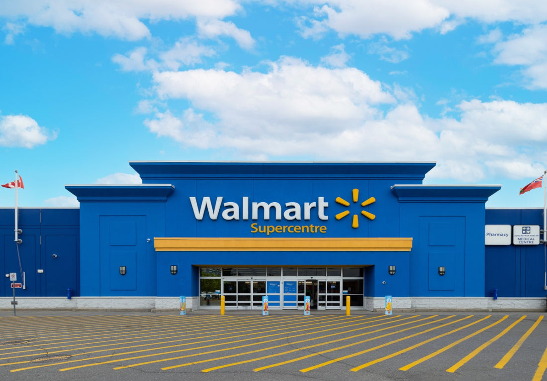Walmart store entrance