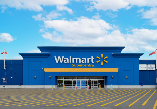 Walmart store entrance